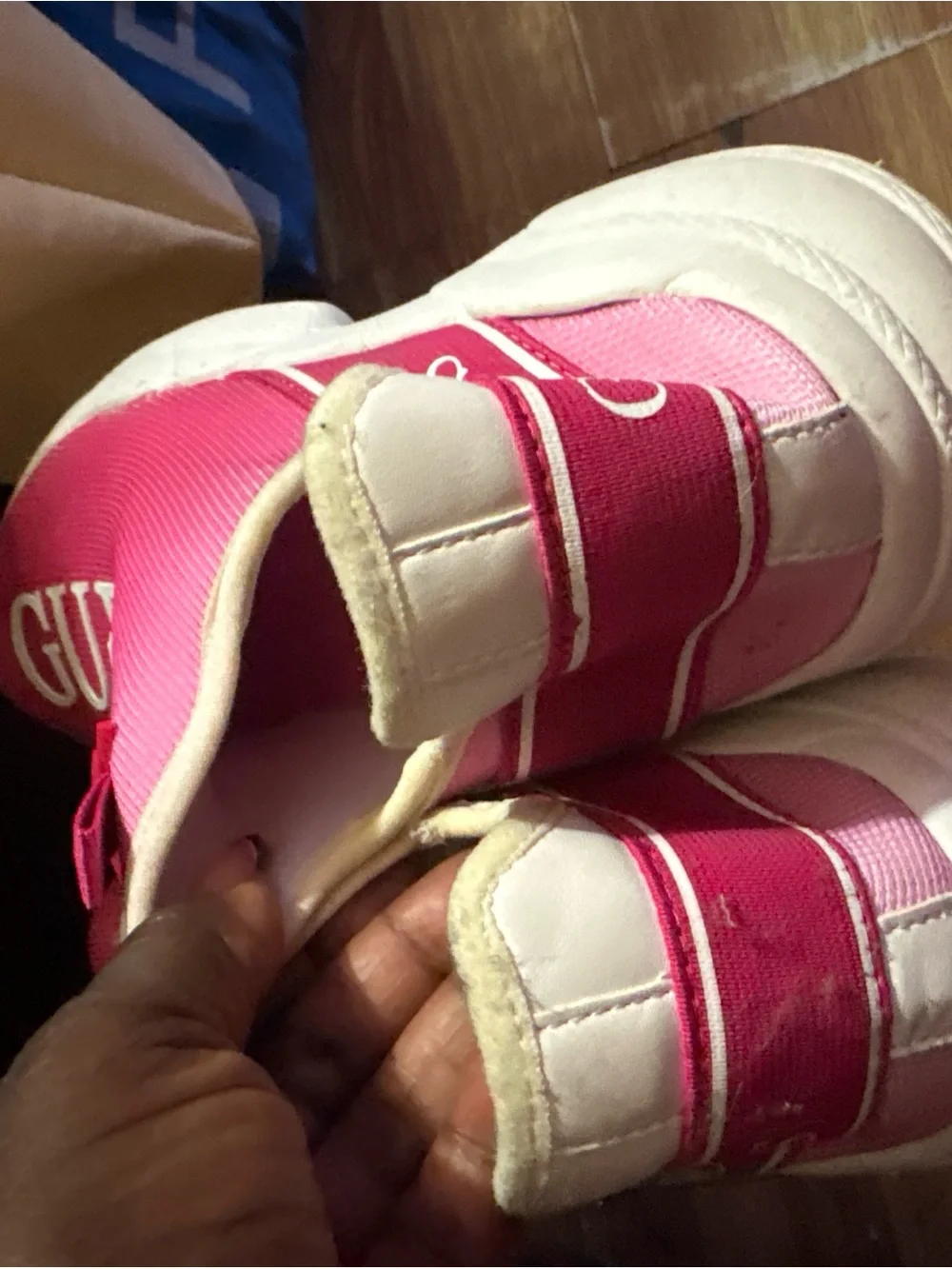 GUESS Hot Pink Slip-On Women's Sneakers